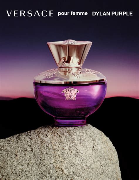 pubblicità dylan purple versace|versace perfume dylan purple.